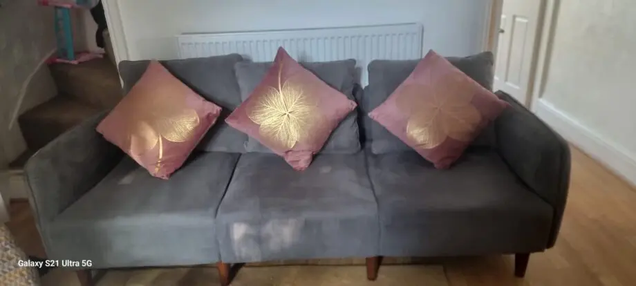 2 seat sofa and 3 seat sofa+grey