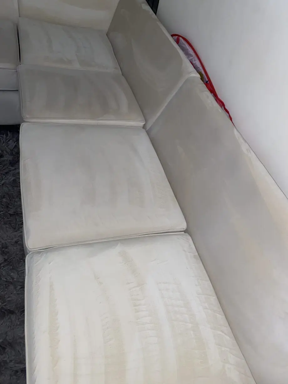 Cream corner sofa