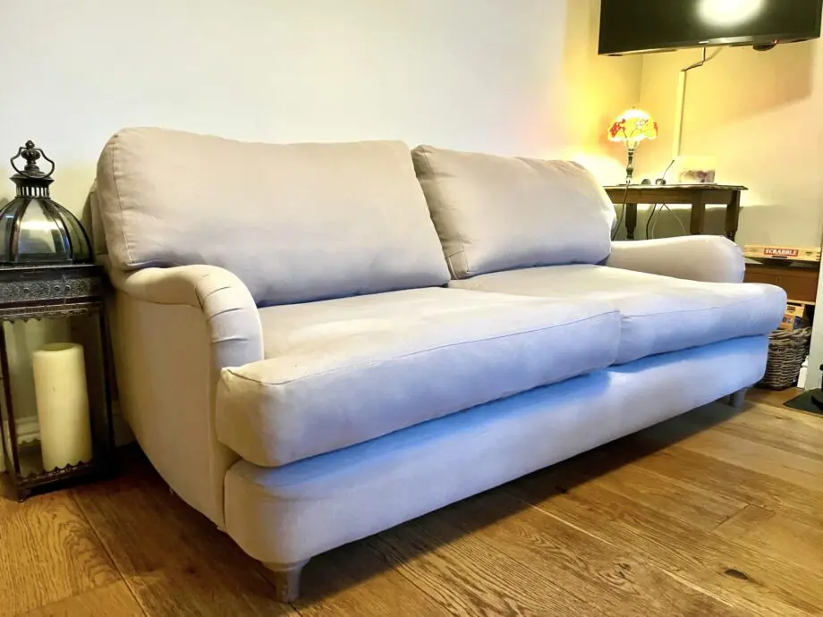 Loaf Sofa, Oatmeal, Brushed Linen. RRP: £1895!