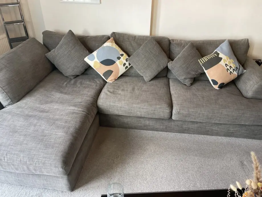 Large NEXT Chaise End Corner Sofa - Left Hand