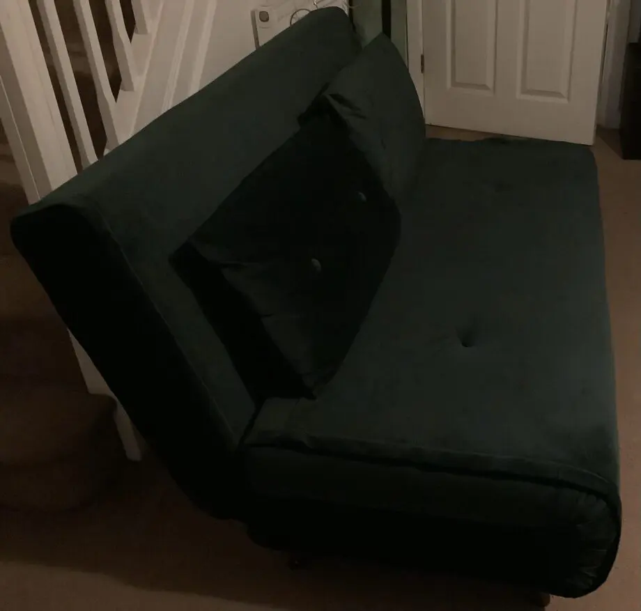 Green Sofa Bed (double)
