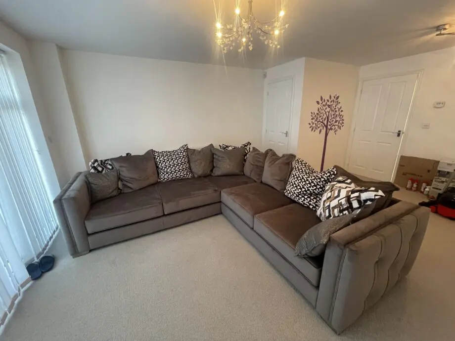 Titan TITAN 2 SEATER, CORNER, 2 SEATER, PILLOW BACK TITAN FESTIVAL MOLE/BRONZE MIX PB,FT GOLD