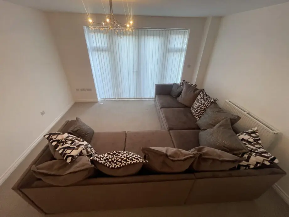 Titan TITAN 2 SEATER, CORNER, 2 SEATER, PILLOW BACK TITAN FESTIVAL MOLE/BRONZE MIX PB,FT GOLD