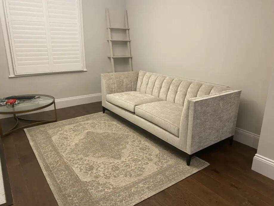 Alexander 3-Seater Cream Sofa
