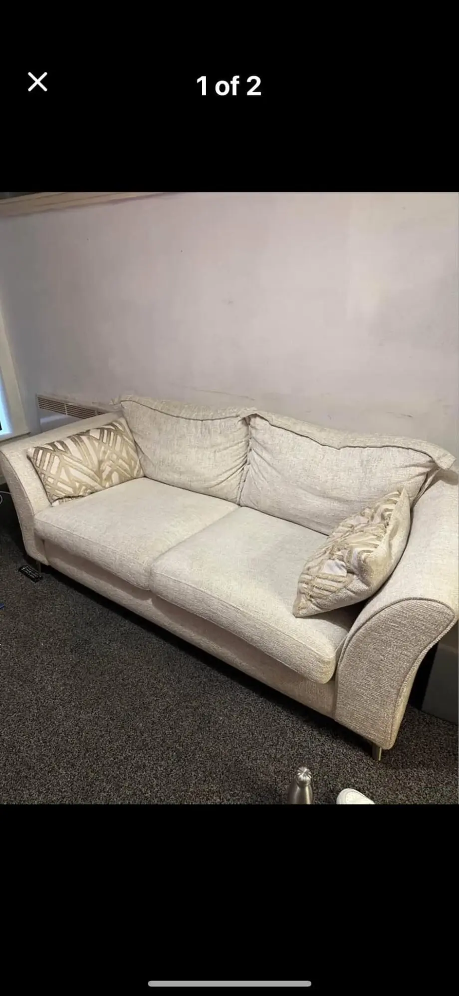 Sofa and cuddle chair