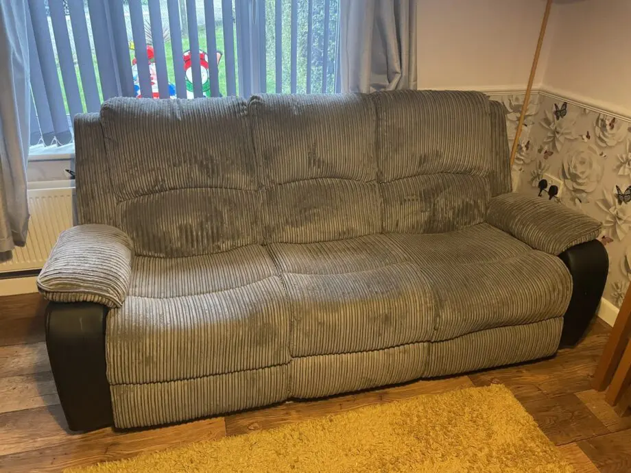 Charleston recliner 3 seater sofa and chair