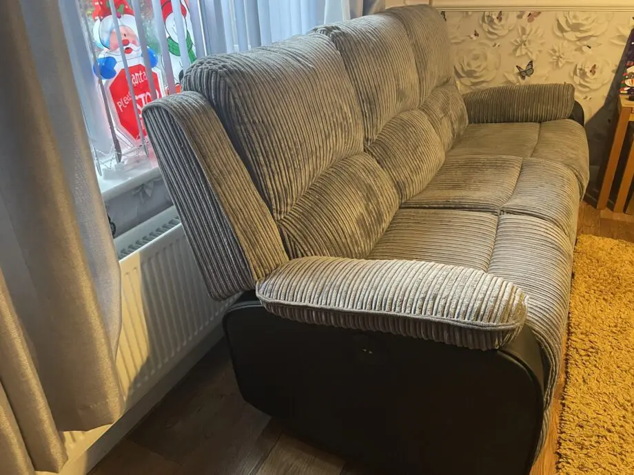 Charleston recliner 3 seater sofa and chair
