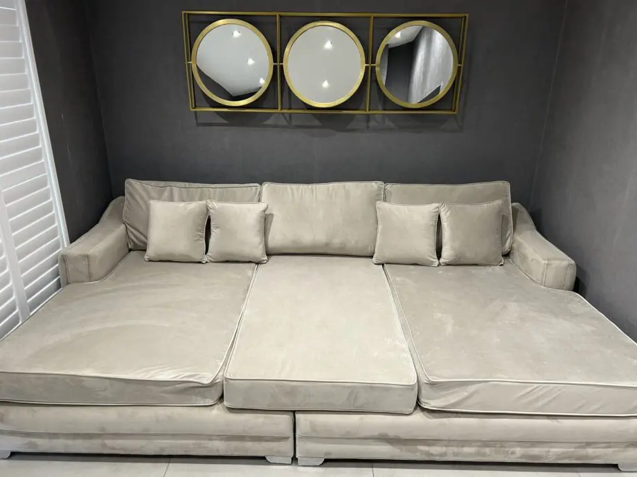 Huge cinema style sofa