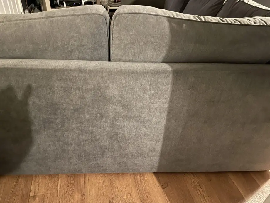 Okra left facing DFS Corner Sofa