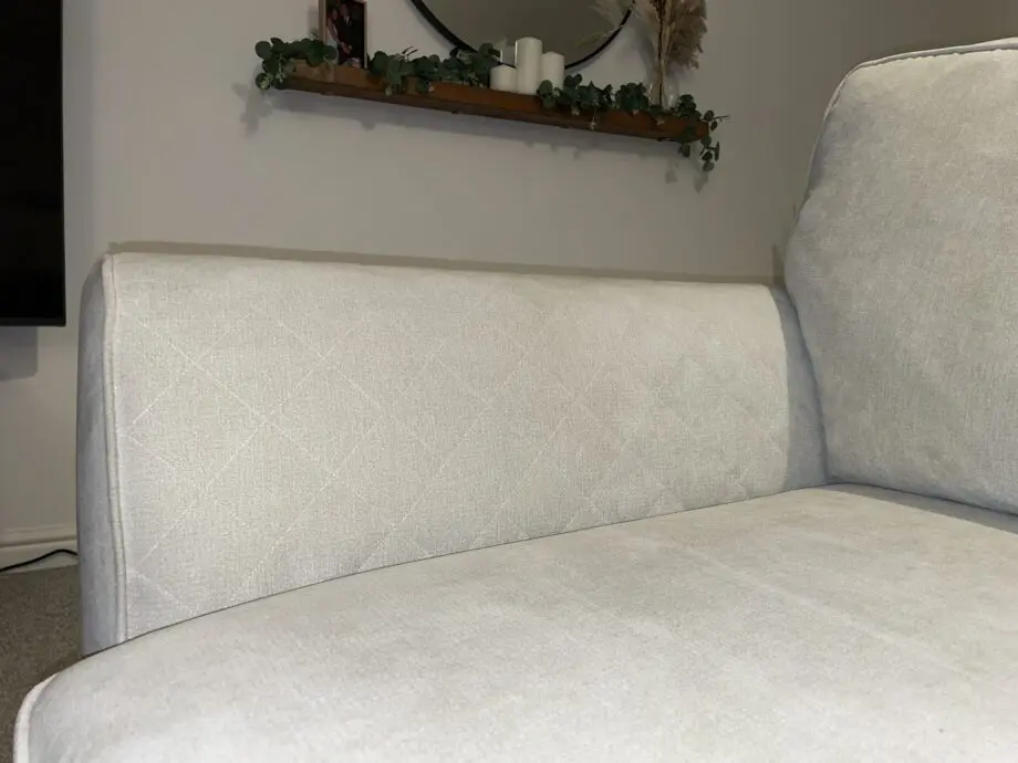 DFS Orka 4 seater corner sofa bed (silver)