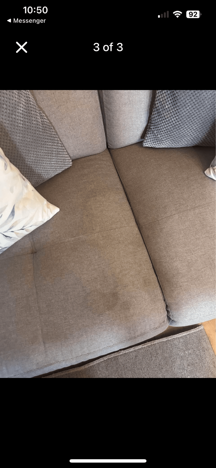 3 + 2 electric recliners from Harvey’s in grey