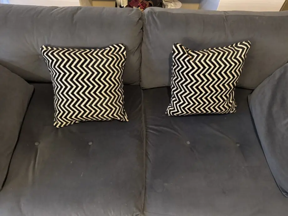 2 Seater Sofology Scandi Icon Sunningdale Granite Sofa with Cushions