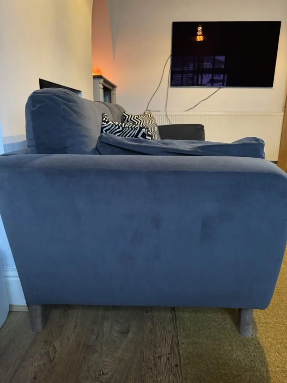 2 Seater Sofology Scandi Icon Sunningdale Granite Sofa with Cushions