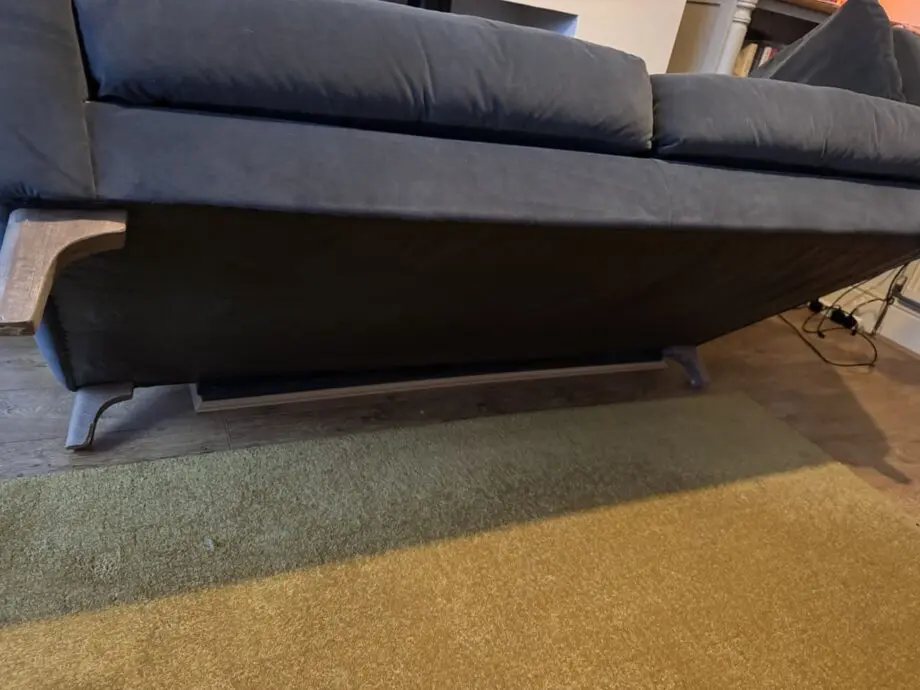 2 Seater Sofology Scandi Icon Sunningdale Granite Sofa with Cushions