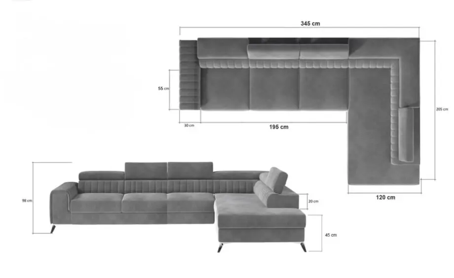 Sofa bed corner