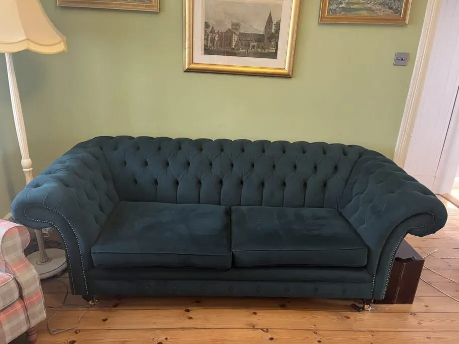 Chesterfield Velvet 3 seater sofa