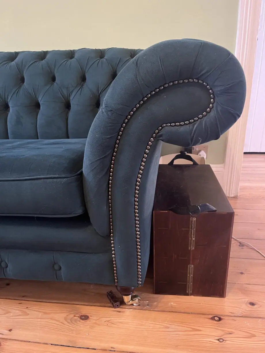 Chesterfield Velvet 3 seater sofa