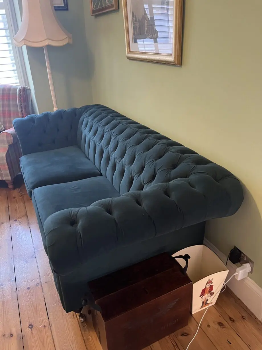 Chesterfield Velvet 3 seater sofa