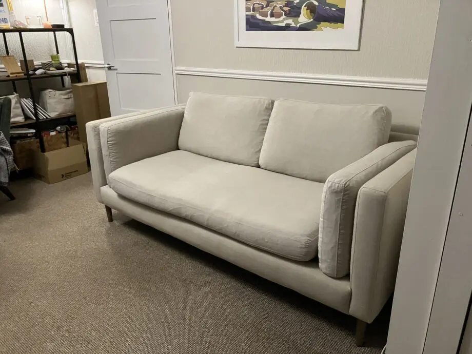 Sofa Workshop Eden 2.5 seat sofa & footstool