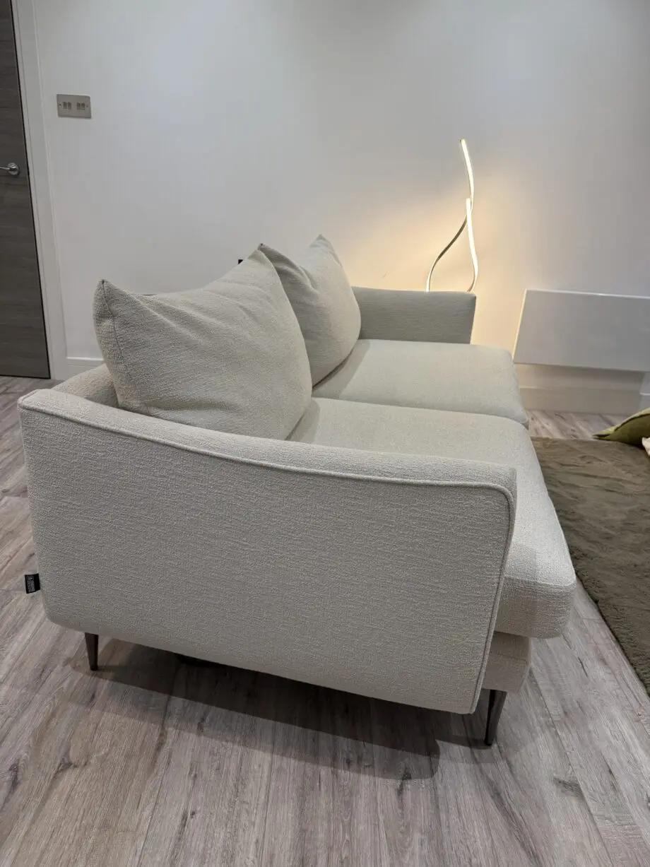 DFS Brockwell cream boucle 3 seater sofa