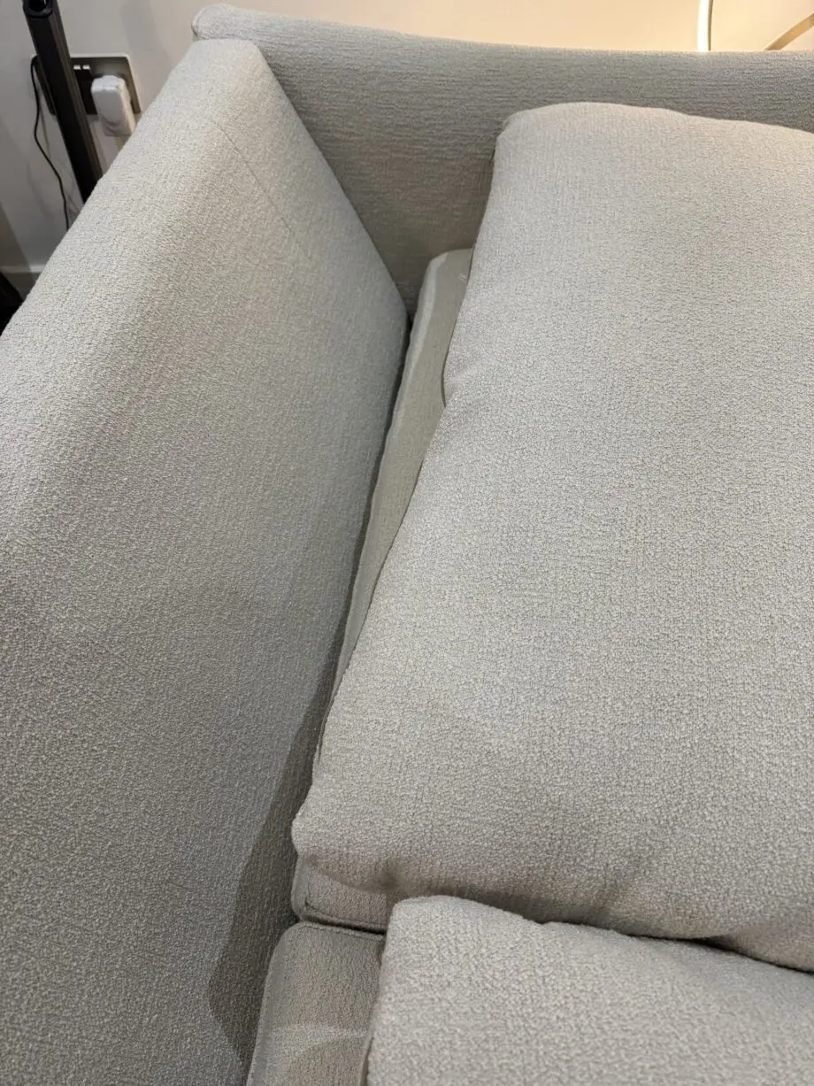 DFS Brockwell cream boucle 3 seater sofa