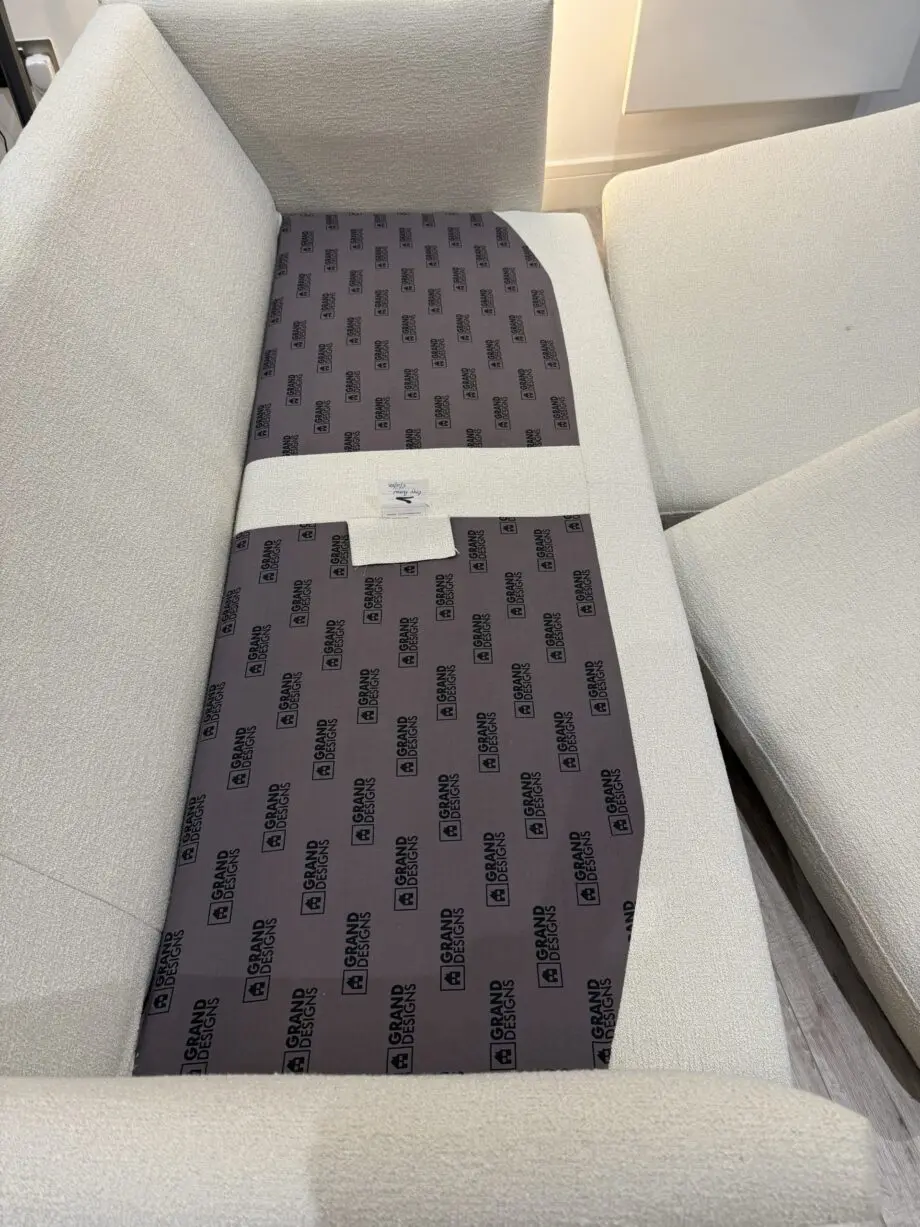 DFS Brockwell cream boucle 3 seater sofa