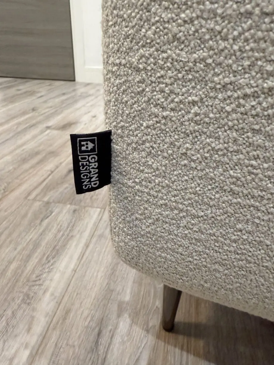 DFS Brockwell cream boucle 3 seater sofa