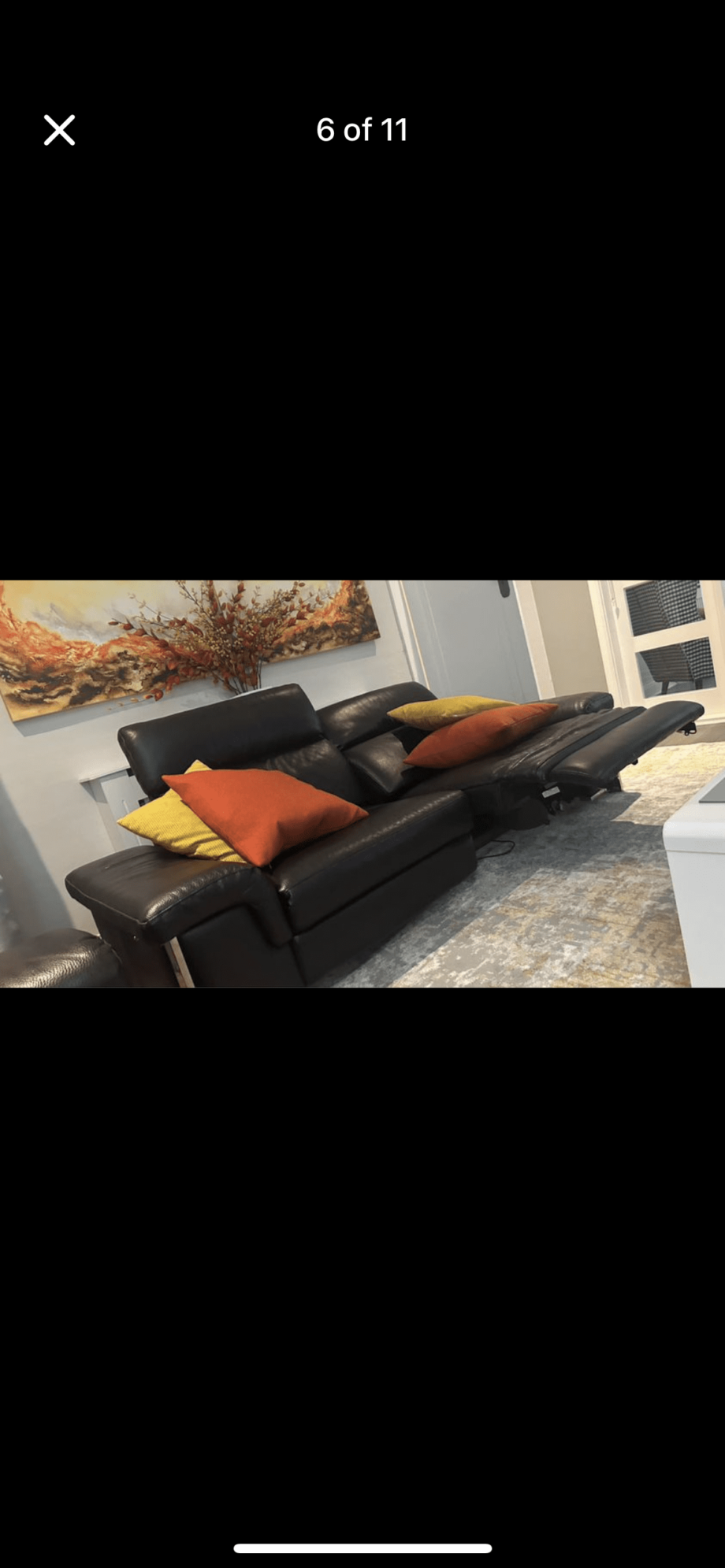 2x 3 seater reclining sofa 1x reclining armchair