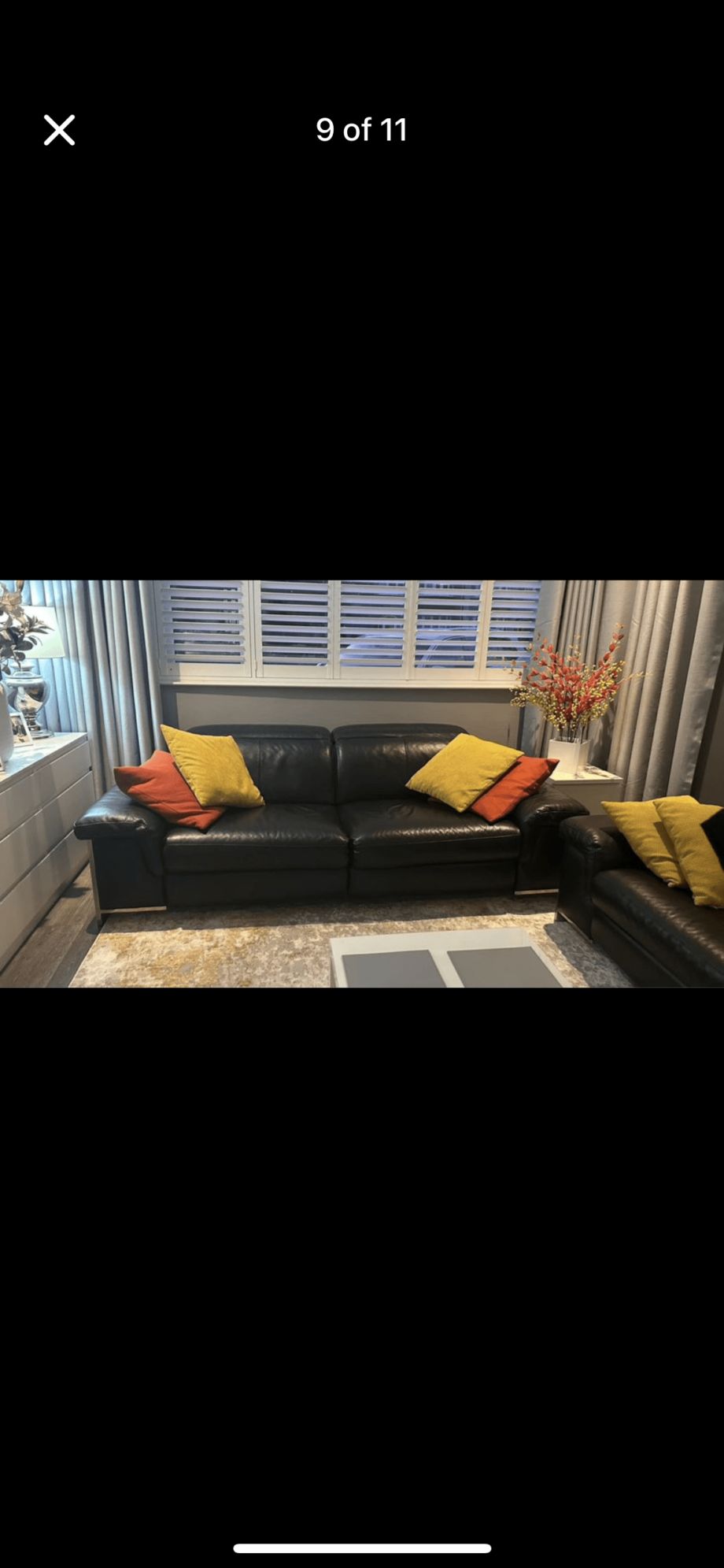 2x 3 seater reclining sofa 1x reclining armchair