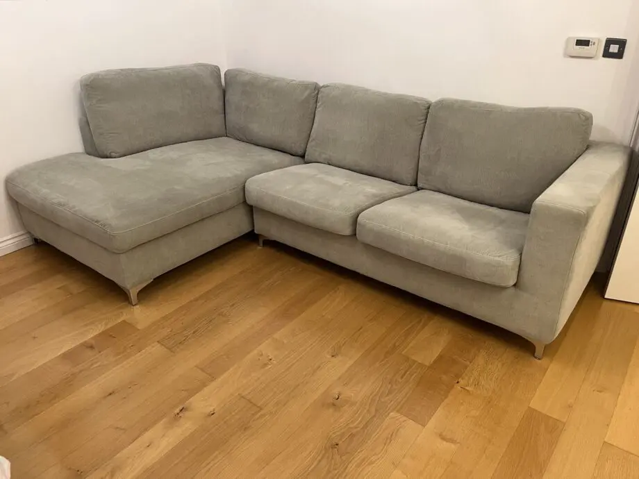 BHS, Grey Corner (chaise) Sofa