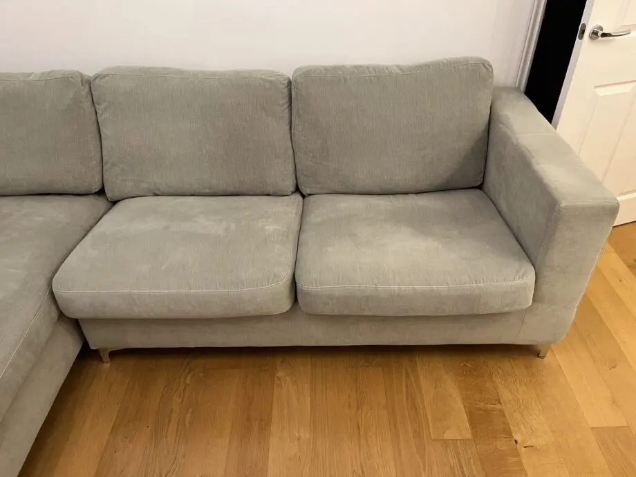 BHS, Grey Corner (chaise) Sofa