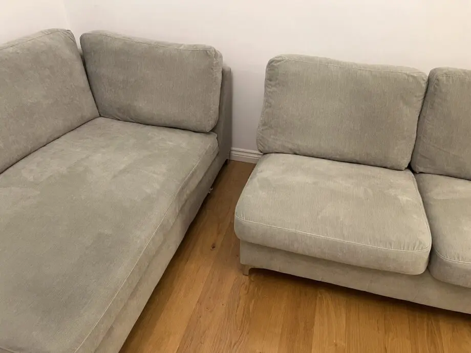 BHS, Grey Corner (chaise) Sofa