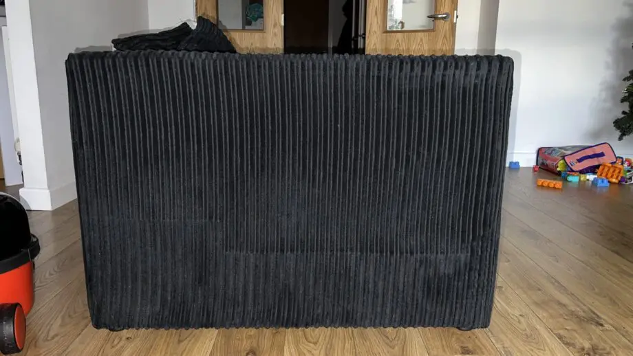 Black wayfair 2 seat sofa