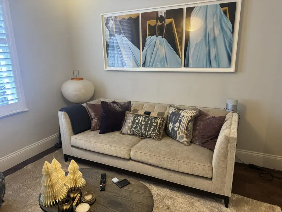 Alexander 3-Seater Cream Sofa