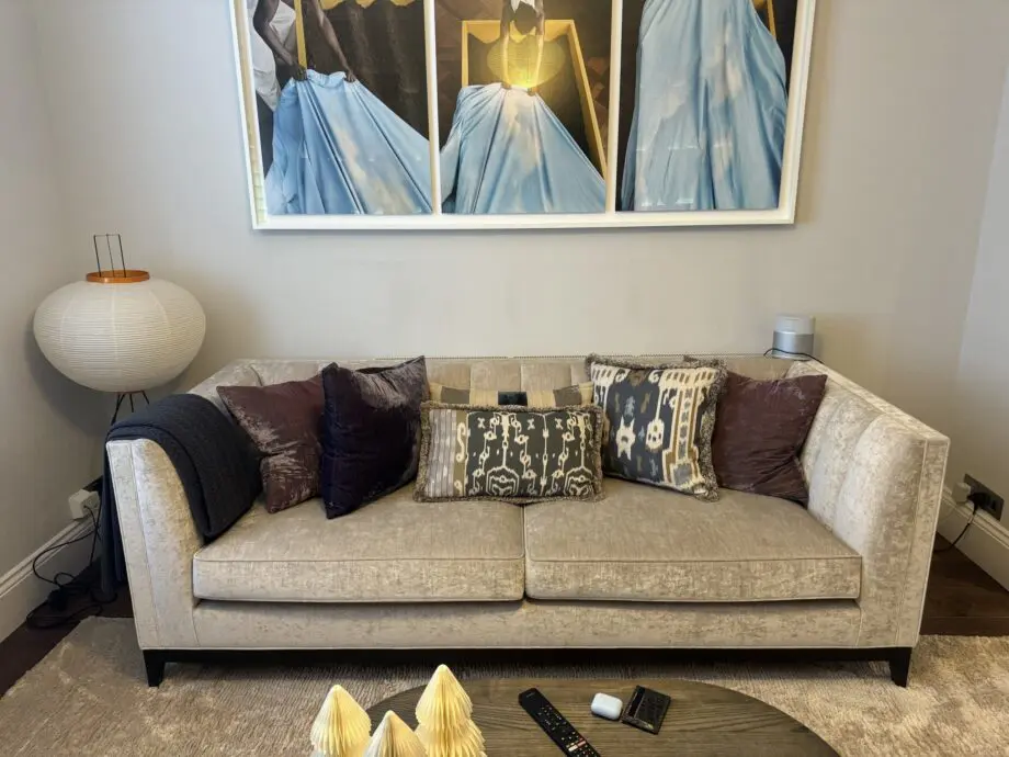 Alexander 3-Seater Cream Sofa