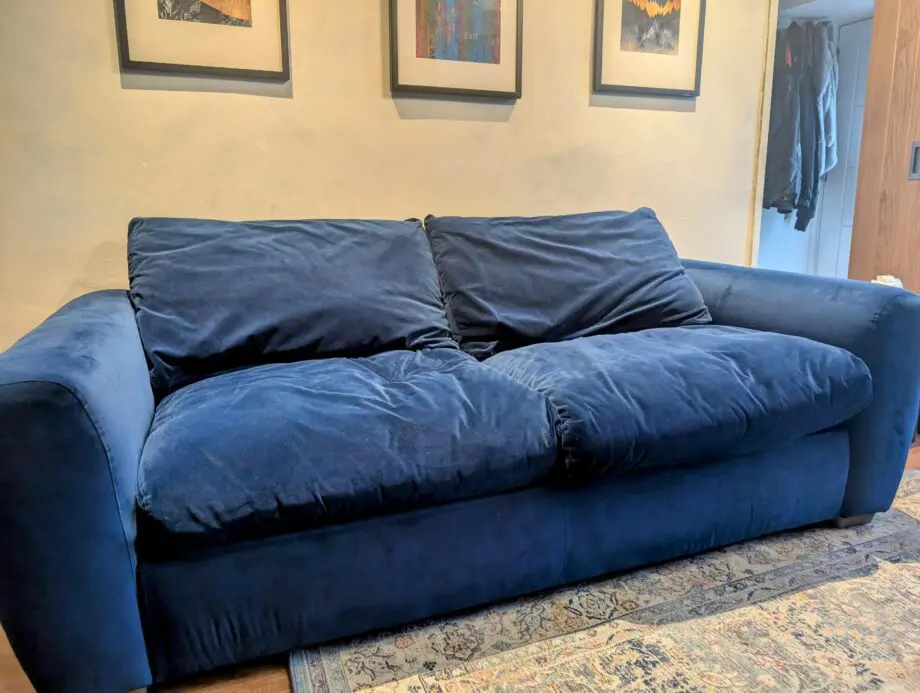 Snug The Cloud Sundae 3 Seater Sofa - Midnight Blue