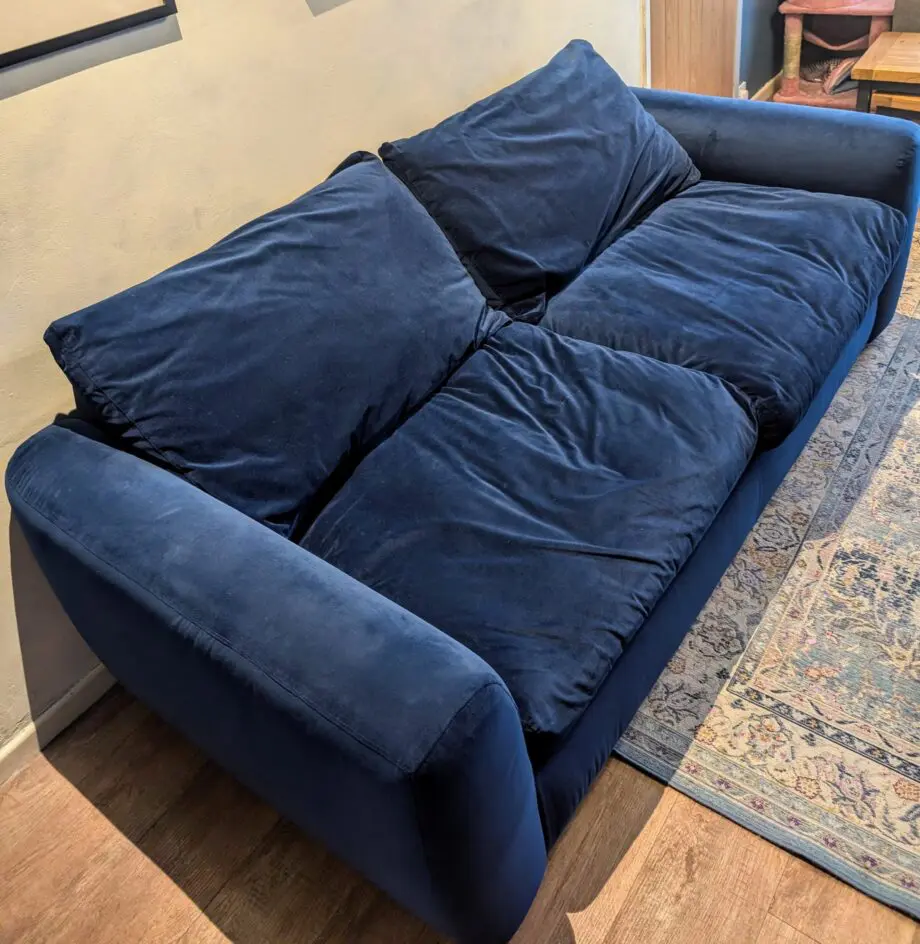 Snug The Cloud Sundae 3 Seater Sofa - Midnight Blue