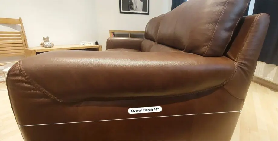 SiSi Italia Lucca 3-Seater Sofas & Footstools Set in Brown Leather – Immaculate Condition – Handmade in Italy – Original Value £6,200