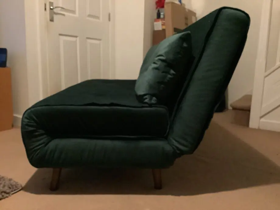 Green Sofa Bed (double)