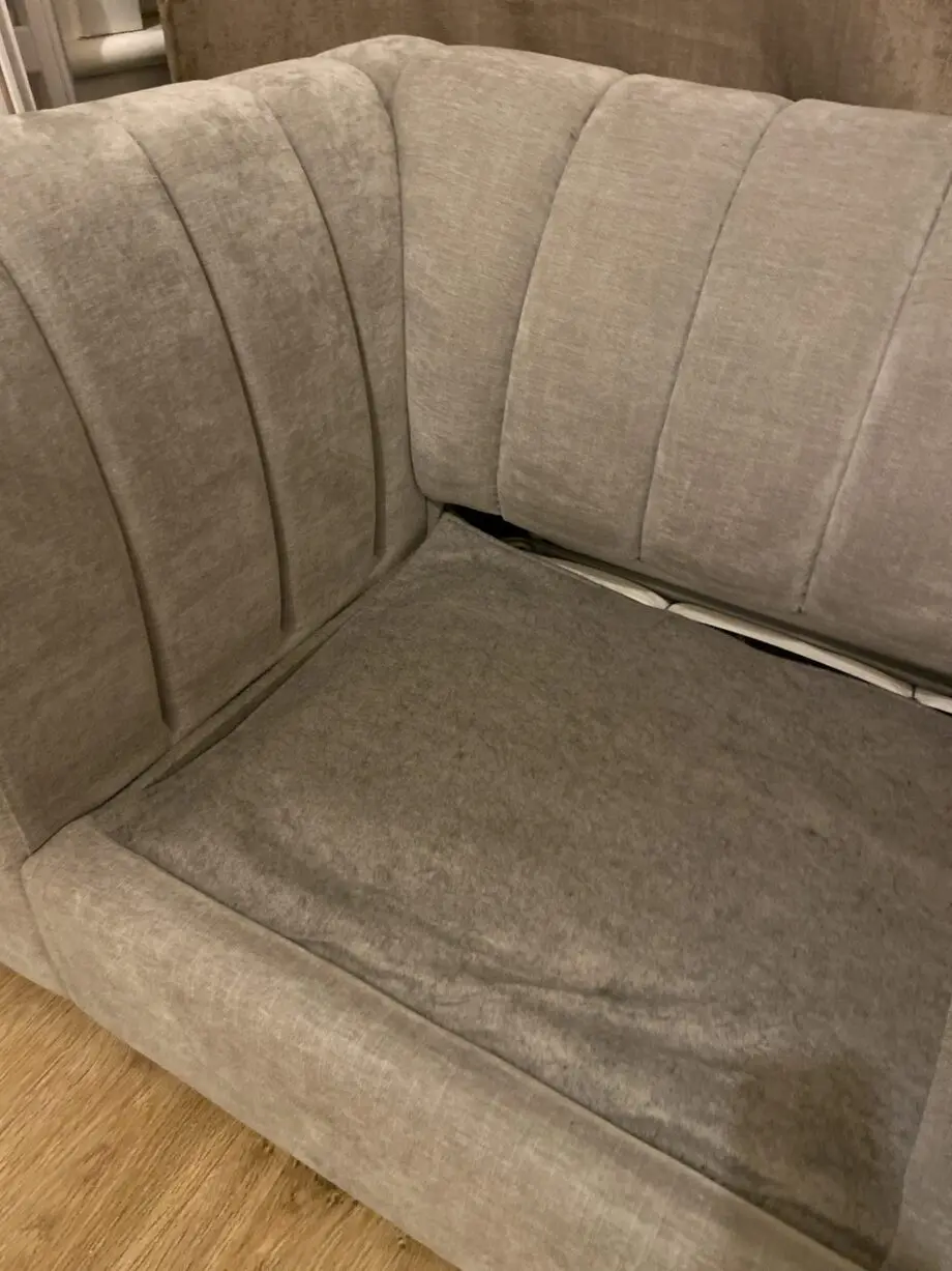 3 Seater Sofology, Grey sofabed