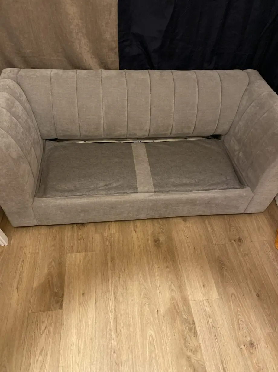 3 Seater Sofology, Grey sofabed