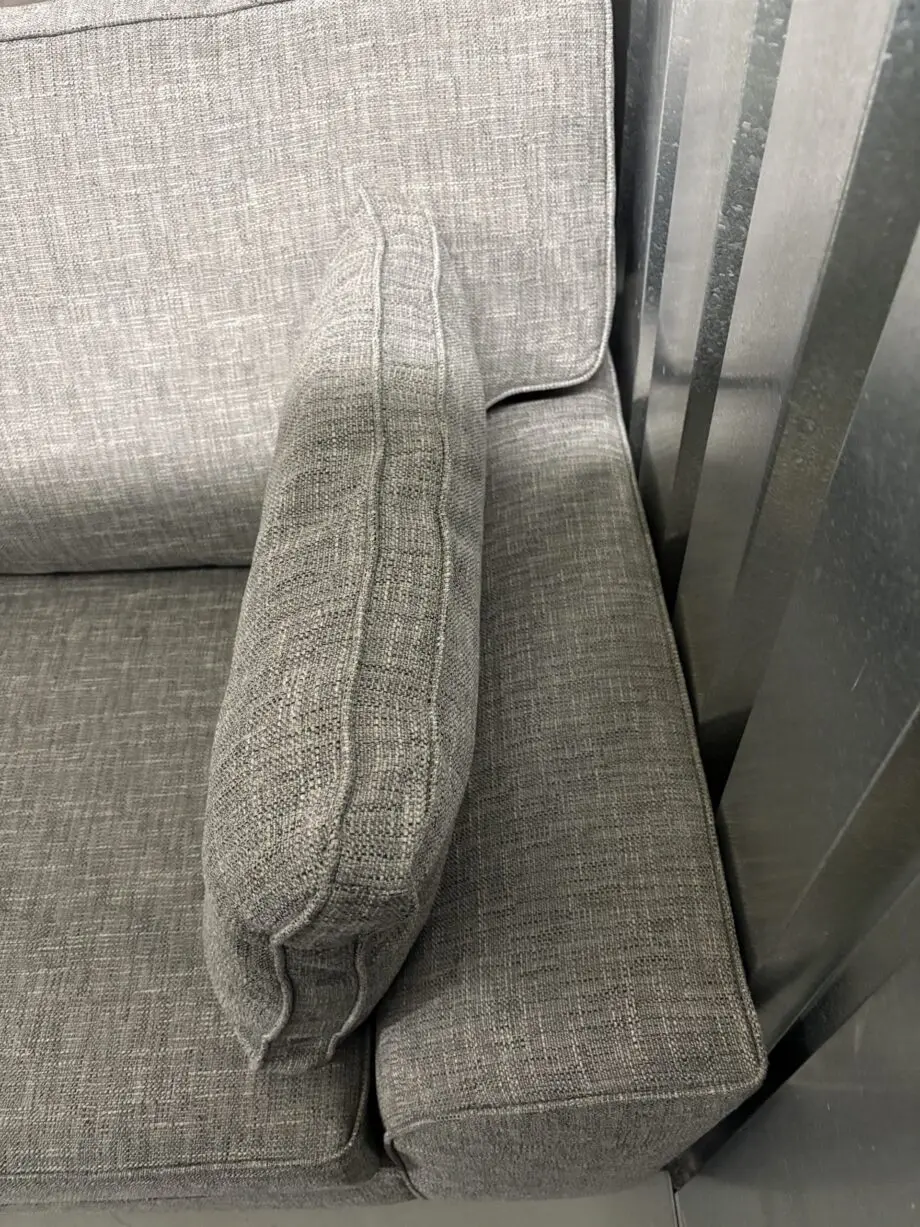 Next Stamford Boucle Weave Grey Large Sofa