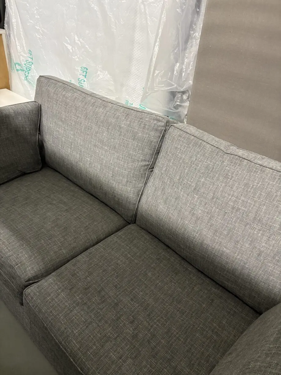 Next Stamford Boucle Weave Grey Large Sofa