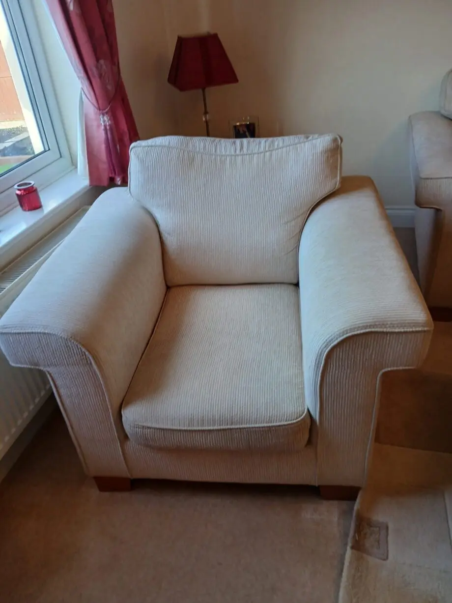 HARVEYS THREE PIECE FABRIC SUITE