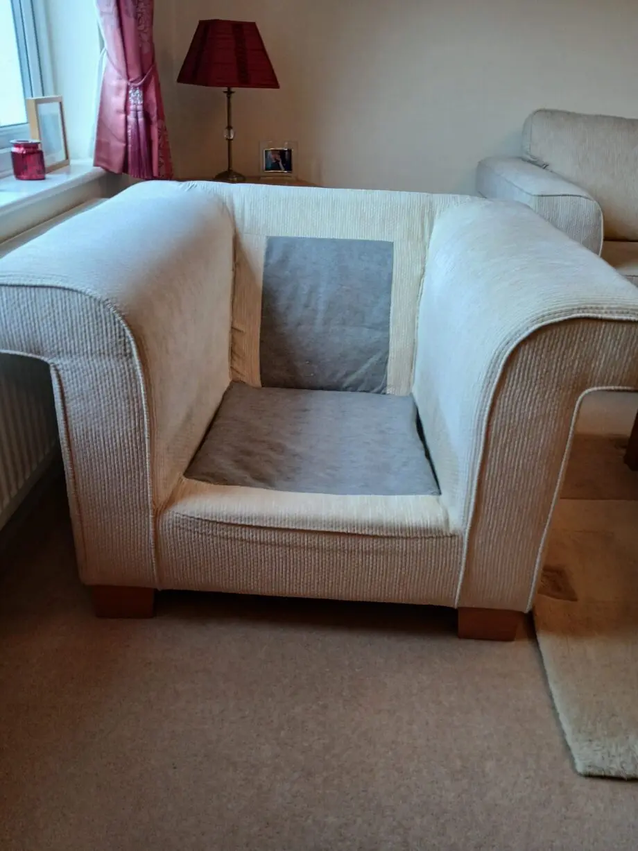 HARVEYS THREE PIECE FABRIC SUITE