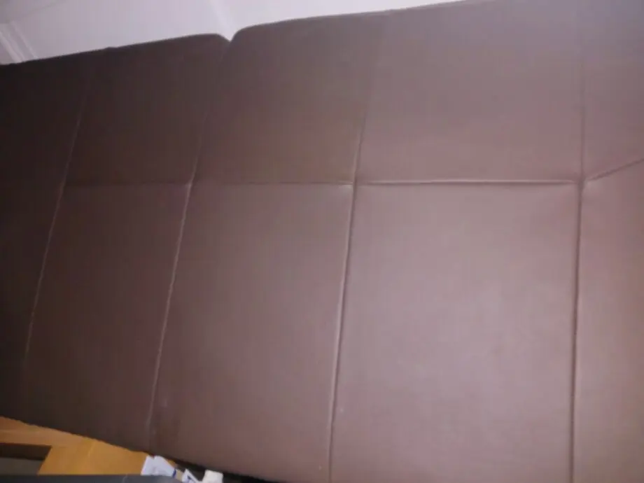 2 Seater Brown Leather Sofa