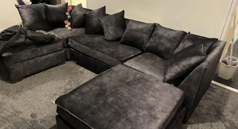 U shape sofa