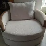 Swivel Round Cuddle Chair
