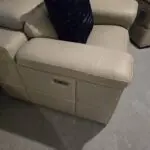 Electric recling 3 seater and arm chair