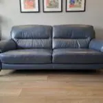 3 seater leather sofa